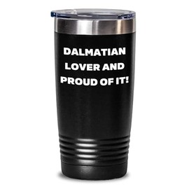 Dalmatian Dog Lover Gifts from Men to Coworkers - Funny Valentine's Tumbler for Dalmatian Dog Enthusiasts