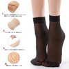 G&Y Women's 12-Pack Ankle Socks, Short Stockings with Sheer Effect,
