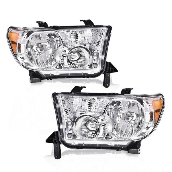 G-PLUS Headlights Assembly,Fit For 2007 2008 2009 2010 2011 2012