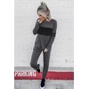 PRETTYGARDEN Women's Color Block 2 Piece 2025 Spring Tracksuit Crewneck