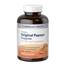 American Health Original Papaya Enzyme Chewable - 600 Tablets