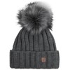 Faera Bobble Hat Women's Lined Winter Hat Knitted Hat Girls
