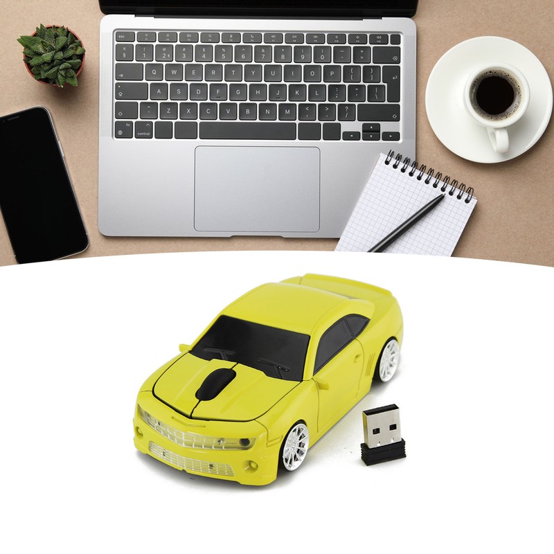 Sport Car Shaped Wireless Computer Mouse 2.4G High Accuracy Sensor