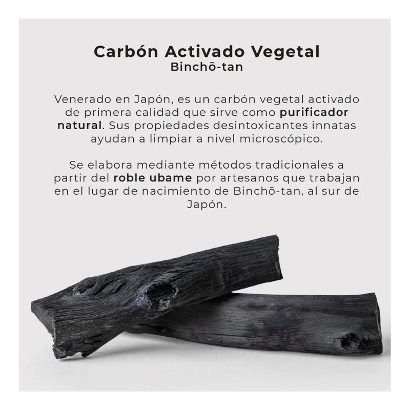 Mascarilla Facial Carbón Activado Vegetal Nunun Skin