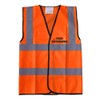 Orange Hi Vis vest PRESS PHOTOGRAPHER Vest Waistcoat Safety Vest