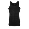WannGe Mens Snellisce Corpo Fissante Giubbotto Camicia, Compressione Muscolare Tank