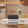 LUXSWAY White Noise Machine, Sleep Sound Machine with 10 Natural