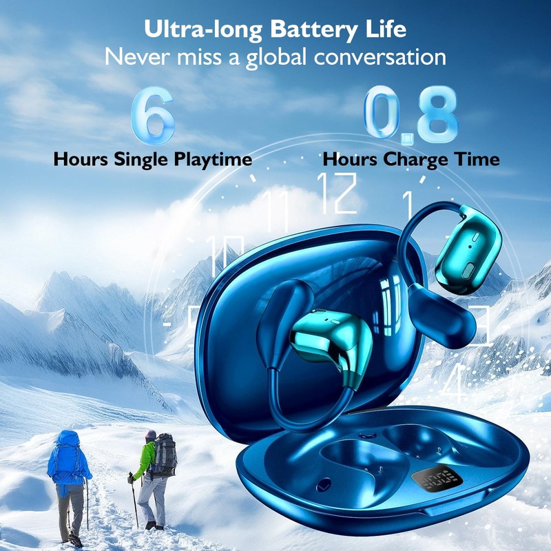 AI Real-Time Translation Earbuds | 2025 AI Translator Device with