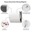Plus Extra Strong Magnetic Clip Large White - 3 Pack