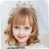 Baluue 2pcs Glitter Star Headbands for Boy Girl Shiny Five-