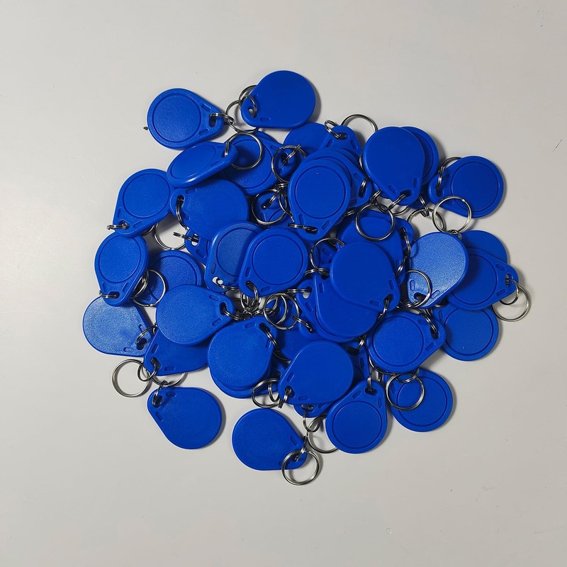 ReaIOKbii Blue Waterproof ABS 13.56MH2 IS014443A M1 Classic NFC RFID