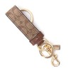 Coach F58502 Key Chain, Key Ring, Back Charm, Leather Strap,