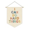 Positive Affirmations Wall Decor,Classroom Decor Canvas Banner,I Can Do Hard