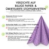 Grubly Premium Napkins Airlaid Ornament | Fabric-Like | Pack of