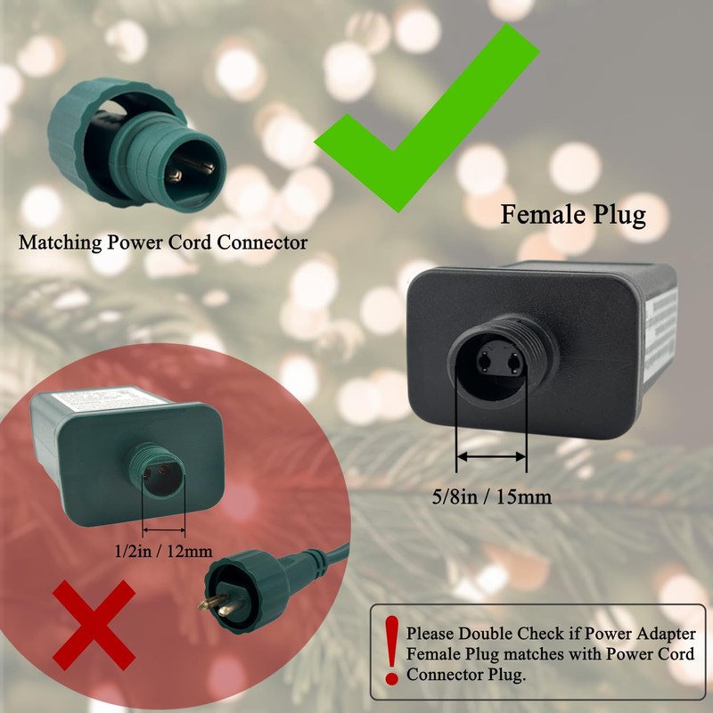 5/8 inch Plug Power Cord with On/Off Foot Switch 6FT