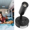 12‑24V 3W LED Reading Light Bedroom Bedside Lamp Chrome Aluminum