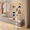 7-Tier Hat Stand Rotating Hat Rack Spinner Hat Display Stand