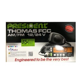 President Thomas 40 Channel AM FM CB Radio The First FM Mode CB Radio BRAND NEW