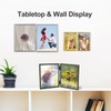 HIKWADERY 8x10 Picture Frame Double Hinged Folding, Elegant Thin Edge