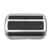 2pcs Accelerator Pedal Brake Footrest Pad Aluminum Alloy Replacement for