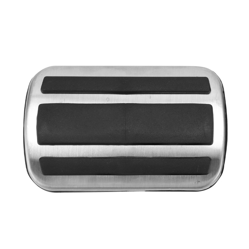 2pcs Accelerator Pedal Brake Footrest Pad Aluminum Alloy Replacement for
