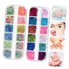 Healvian Butterfly Nail Art Sequins of Manicure Accessories for Stunning