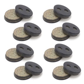 SPYMINNPOO Bicycle Brake Pads Round, 4 Pairs BB5 M446 Mountain Electric Bike Disc Brake Ketone Resin Semi Metal Oil Disc Brake Pad Accessories for Bicycle