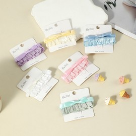 Kids' Ribbon Hair Clip HPD NO.1 10ea