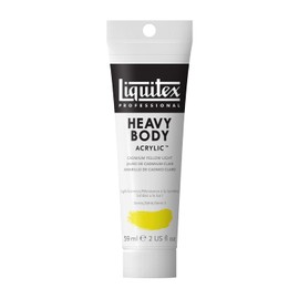 Liquitex Professional Heavy Body Acrylic Paint, Cadmium Yellow Light, 59 ml Tube