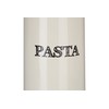 Premier Housewares 507629 Sketch Pasta Canister - Cream Beige H29