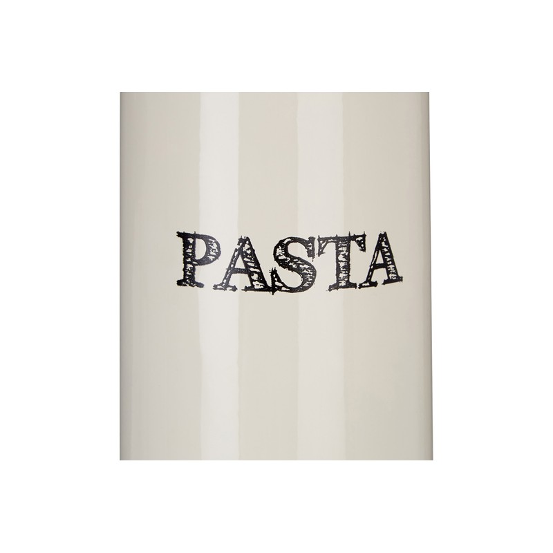 Premier Housewares 507629 Sketch Pasta Canister - Cream Beige H29