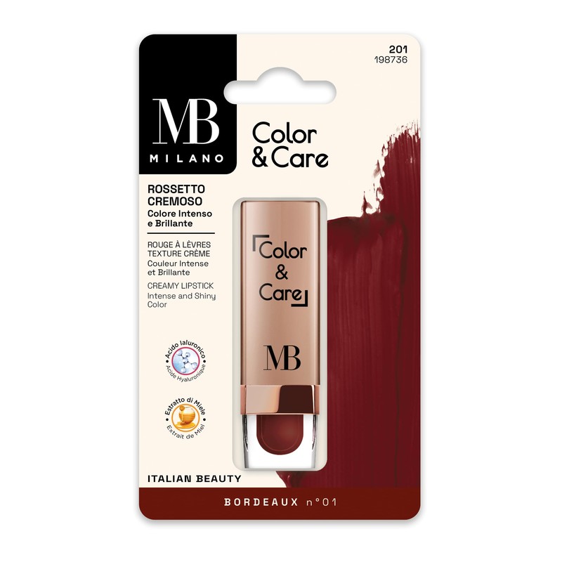 MB Milano - Lipstick - Color & Care - Bordeaux
