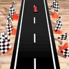 Remagr Racetrack Floor Running Black Racer Party Decoration Mat Road