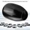 EVGATSAUTO Universal Car 6-Speed Gear Knob with Gear Lever Black