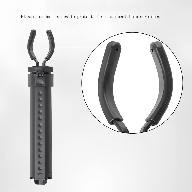 Portable Foldable Sax Holder Stand with Foldable Metal Leg Base