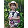 Safari Kidz Outdoor Explorer Kit - Pink Camouflage Cargo Vest