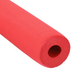 PATIKIL 3.28Ft Long 1" (25mm) ID Pipe Insulation, 1 Pcs 20mm Thickness Rubber Foam Winter Freeze Protection Tube Fire Retardant for Water, Air Conditioning, Industrial Pipes, Red