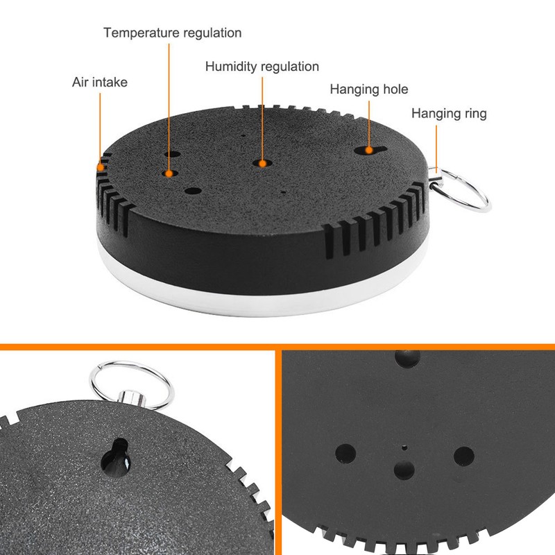 Indoor Thermometer Hygrometer Wall Hanging Temperature Humidity Meter for Home