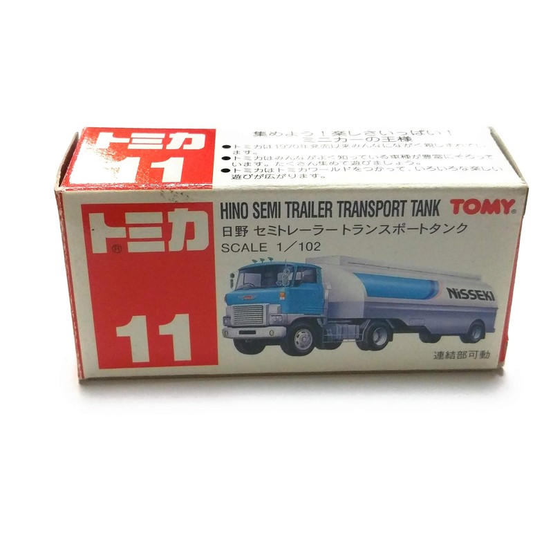 tomika 11 Days Wild Truck Trailer Transport Tank 1/102