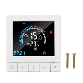 Smart Thermostat Programmable LCD Precise Control Smart Water Heating Thermostat For Home Office Mall AC90V‑240V WiFi Model