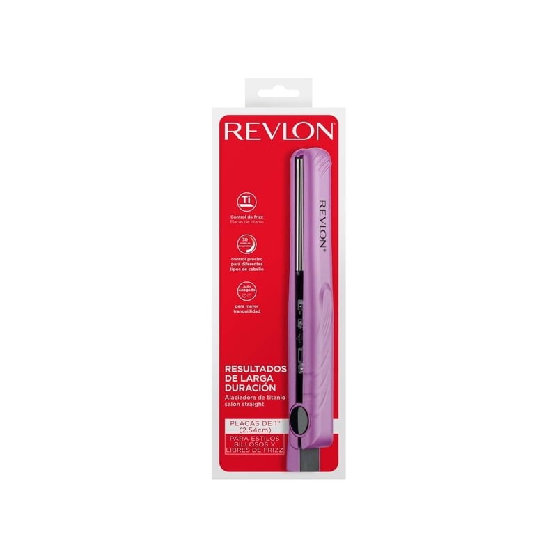 Alaciadora Revlon Pro Collection Titanio Rosa