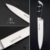 Kitchen Knife Set, 9Pcs Knife Set with Acrylic Block, Ergonomical