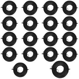 VIRTIONZ Rebar Tie Wire Reel 16 Gauge | Approx. 330 ft Length Roll | Great for Securing Rebar| Black Annealed Industrial Grade Steel (18)