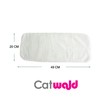 Catwald Insertos de microfibra de 5 capas lavable para pañales