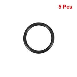 sourcing map Pack of 5 O-Rings Nitrile Rubber Seal 25mm x 35mm x 5mm Metric Rubber Sealing Ring for Cream Dispenser Pump Quick Coupling Replacement Seal Transfer Adapter