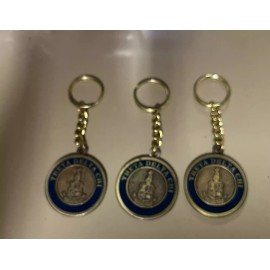 3 Theta Delta Chi Medallion Key Chain Ring ** NEW LOWER PRICE