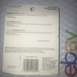 COVERGIRL Simply Powder Foundation 520 CREAMY NATURAL nip