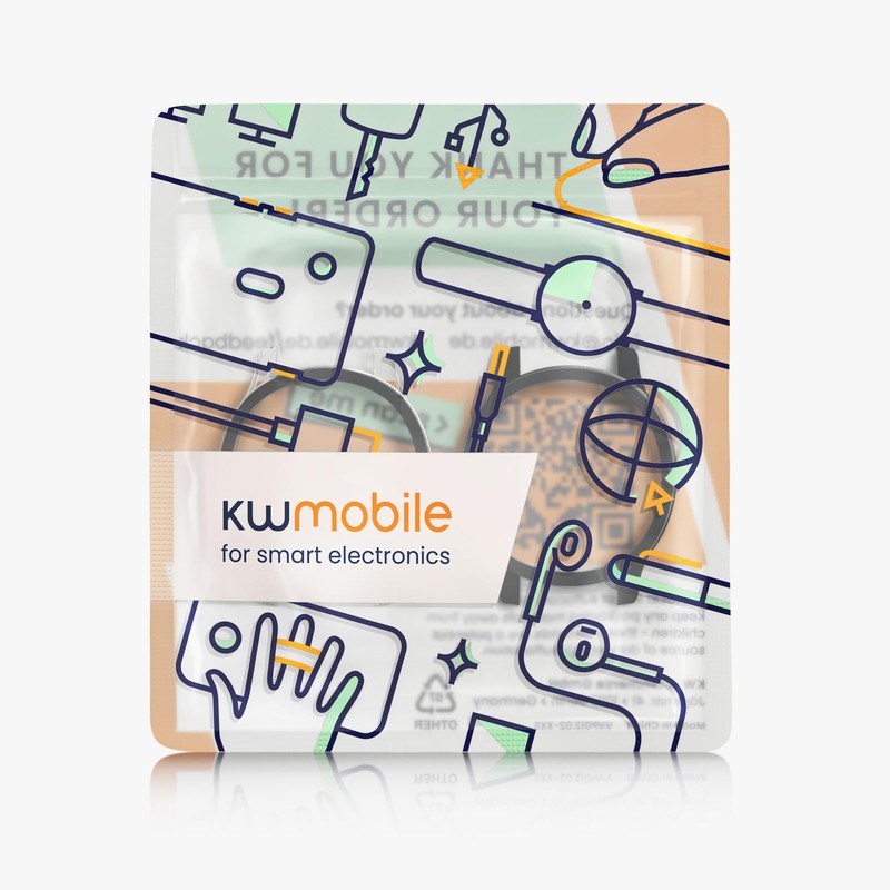 kwmobile Cover Comaptible with Garmin Venu 3 Covers - 2X