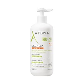 A-DERMA Exomega Control Loción Emoliente Piel Atopica Muy Seca, 400 ml                                                                                