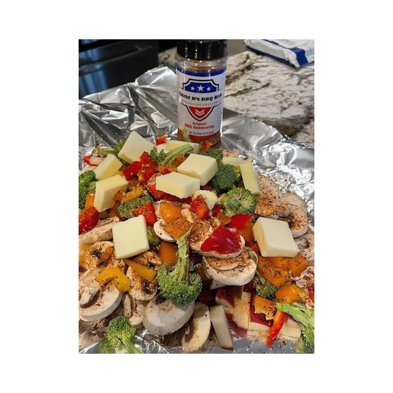 Chief B's BBQ Rub Seasoning Original 13.25 oz bottle